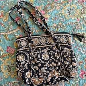 Vera Bradley small Quilted Floral Tote Bag preppy